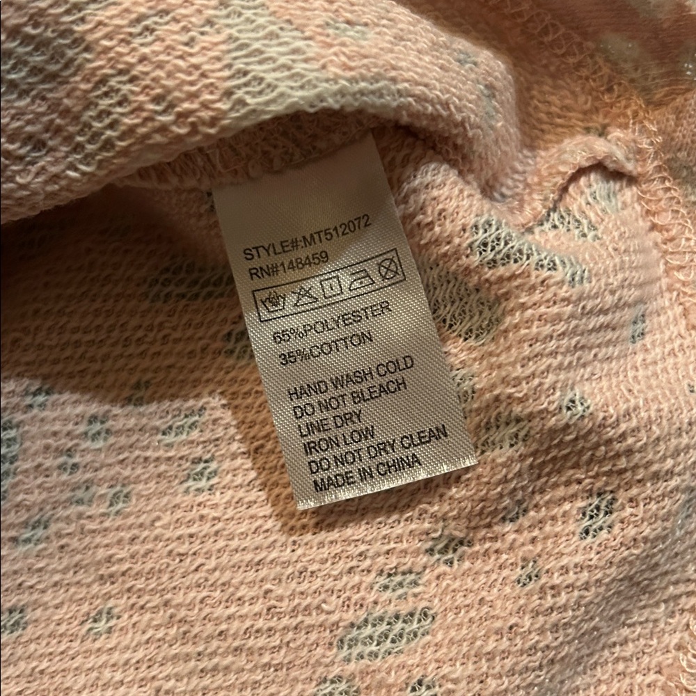NEW Anthropologie Maronie Light Pink Flowy Oversized Burnout Tank Top - Picture 12 of 12